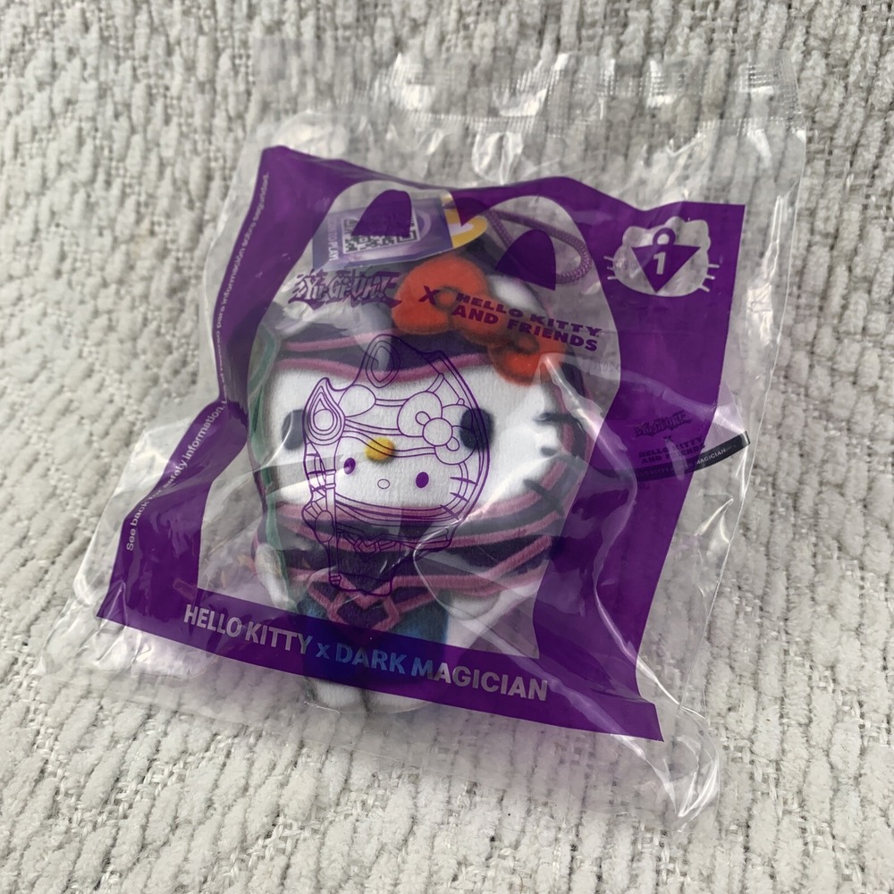 McDonald's Promo Sanrio Hello Kitty And Friends X Yugioh Dark Magician Plush NEW - Picture 4 of 13